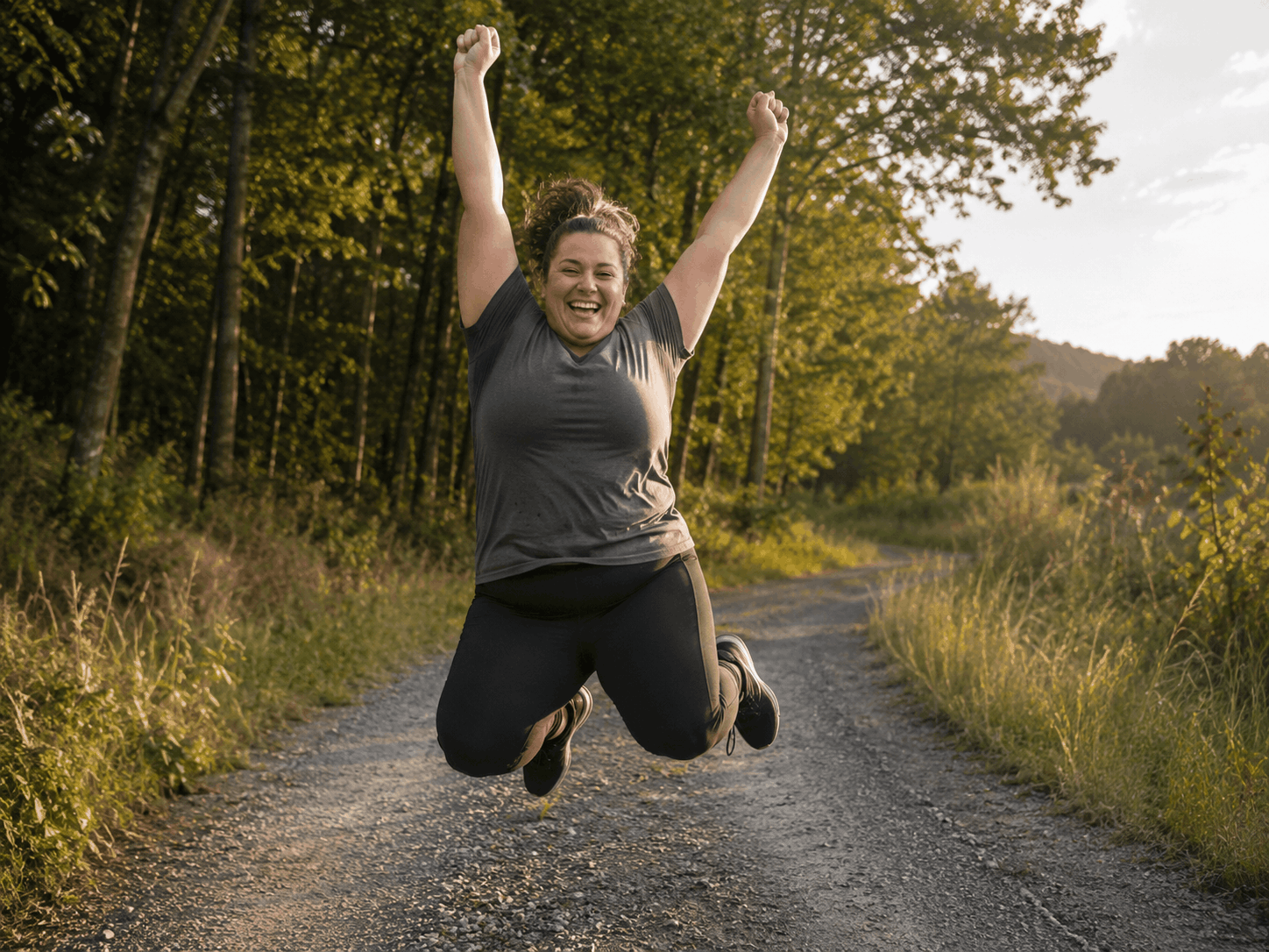 Woman enjoying an active lifestyle