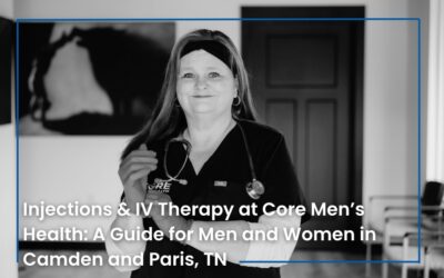 Injections & IV Therapy at Core Men’s Health: A Guide for Men and Women in Camden and Paris, TN