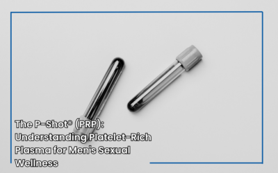 The P-Shot® (PRP): Understanding Platelet-Rich Plasma for Men’s Sexual Wellness